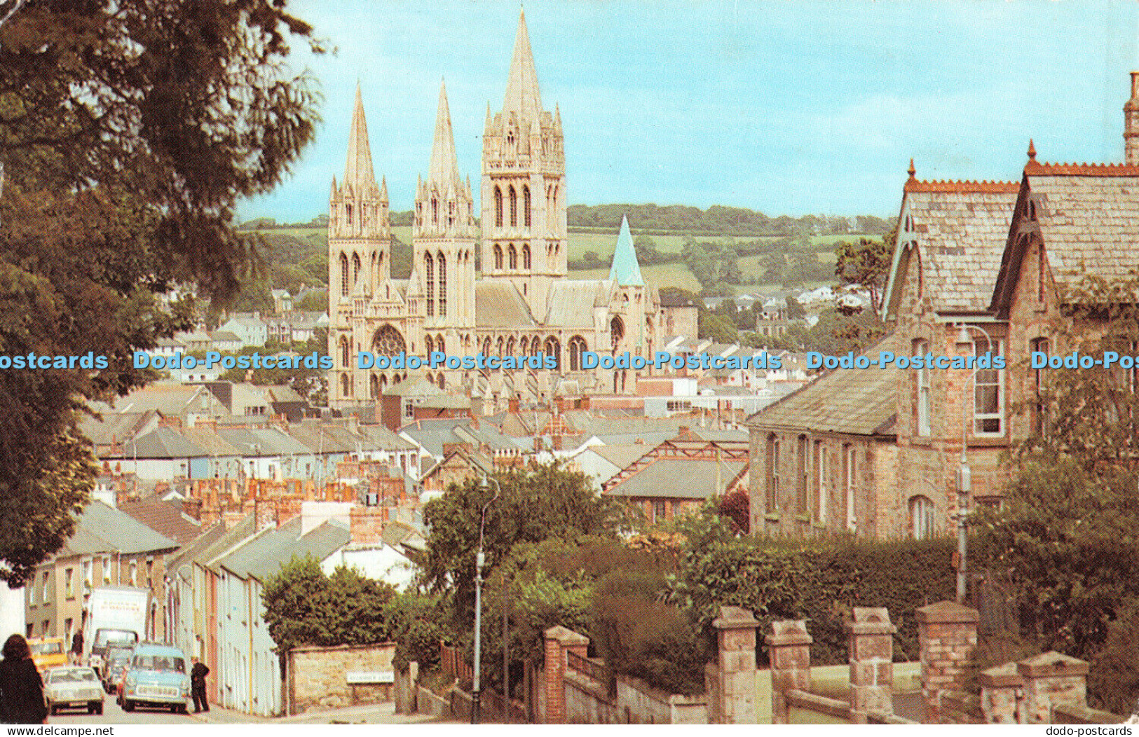 R514065 Truro Cathedral from Chapel Hill Salmon