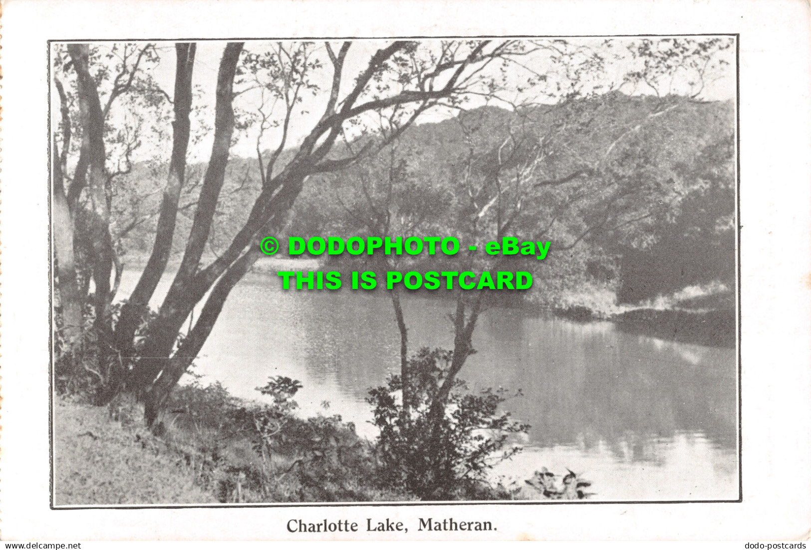 R514114 Charlotte Lake. Matheran. The Times Press. Bombay