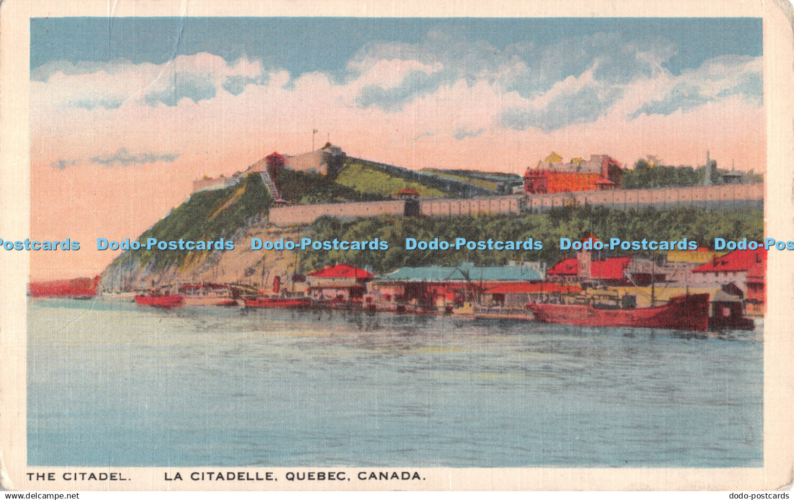 R514147 The Citadel La Citadelle Quebec Canada Canadian Art Deeptone Series Fait