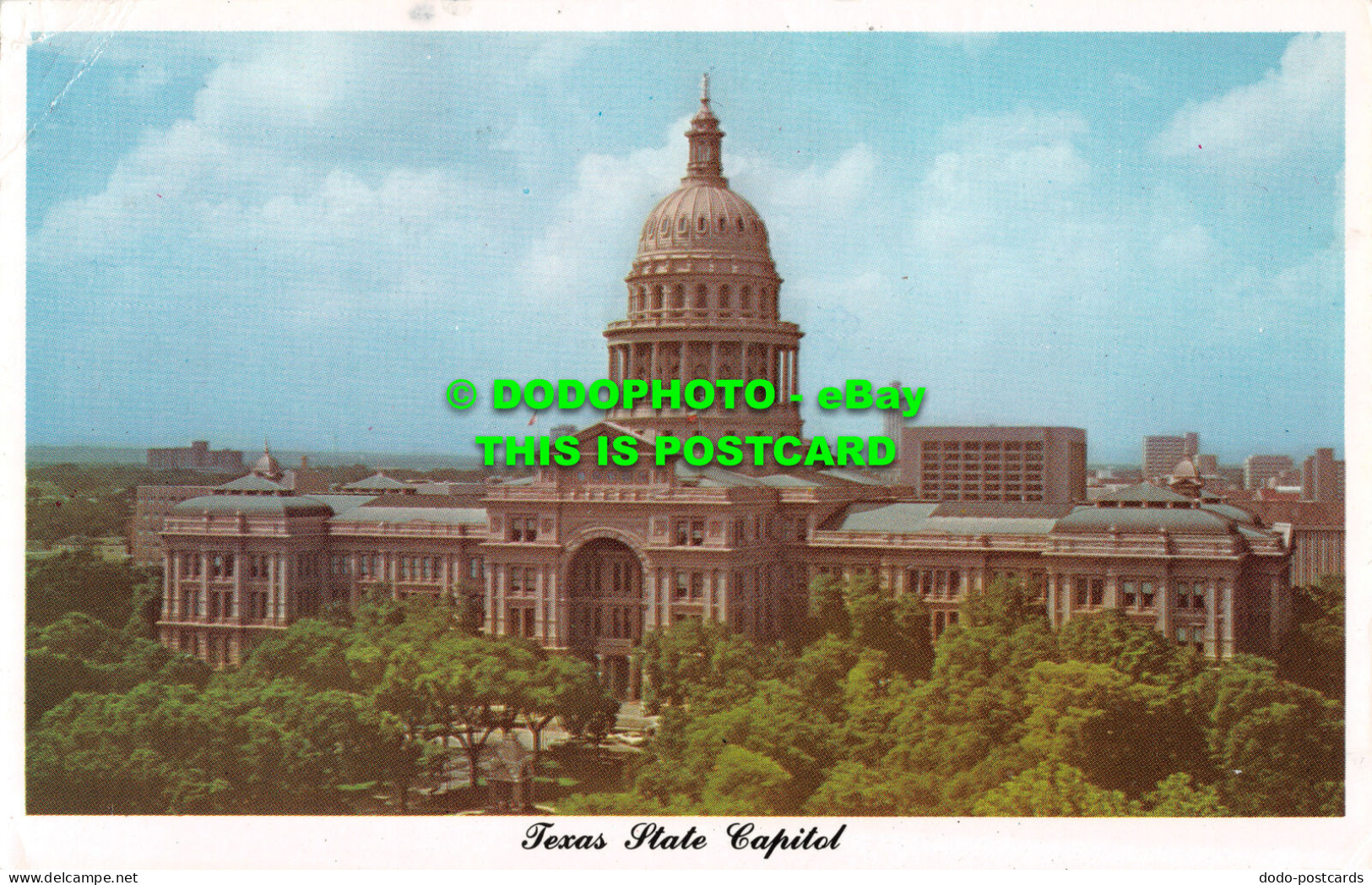 R522160 Texas State Capitol. Austin News Agency. Curteichcolor. 1981