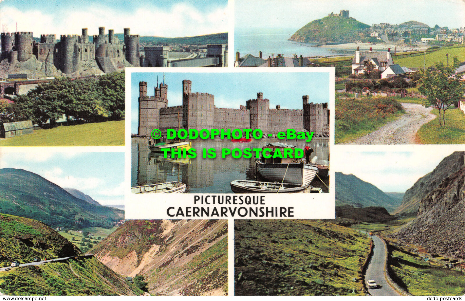 R524305 Picturesque Caernarvonshire. PLC24247. Multi View