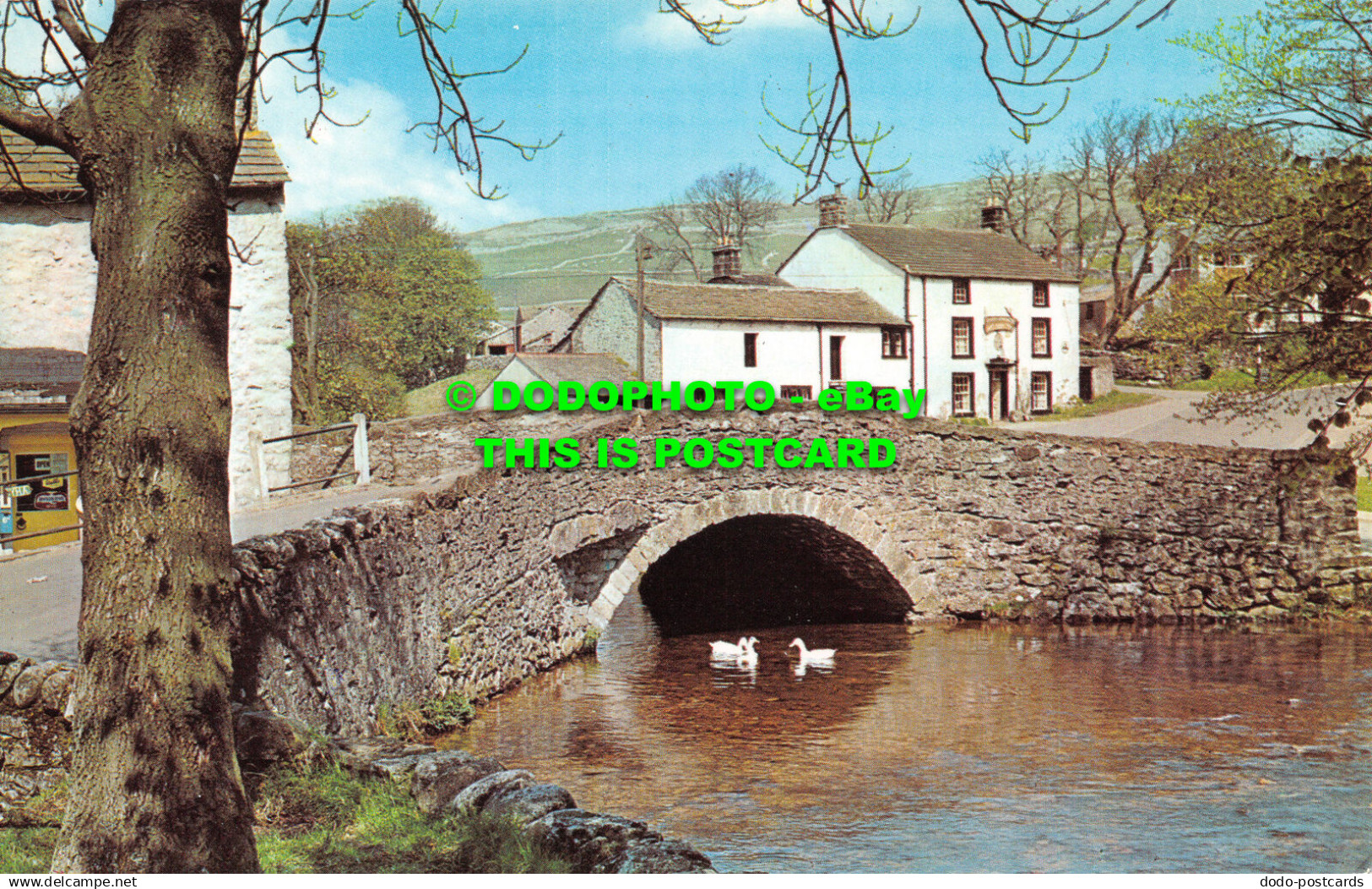 R525150 Malham. River Aire. Postcard