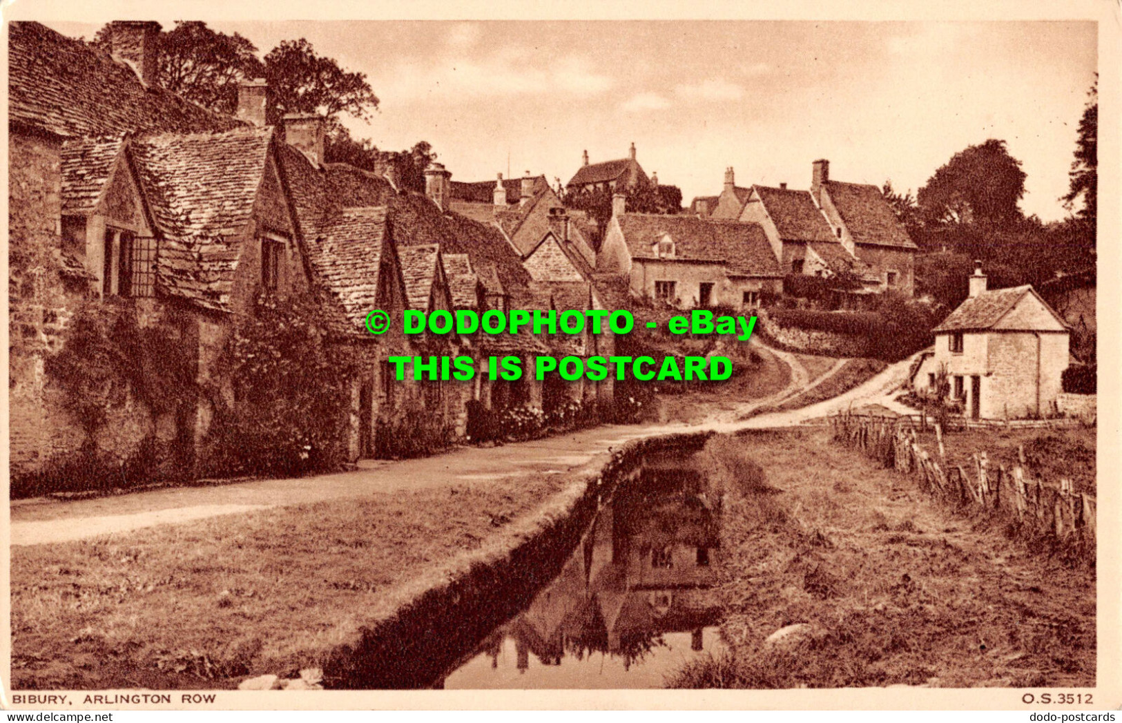 R547916 Bibury. Arlington Row. Photochrom