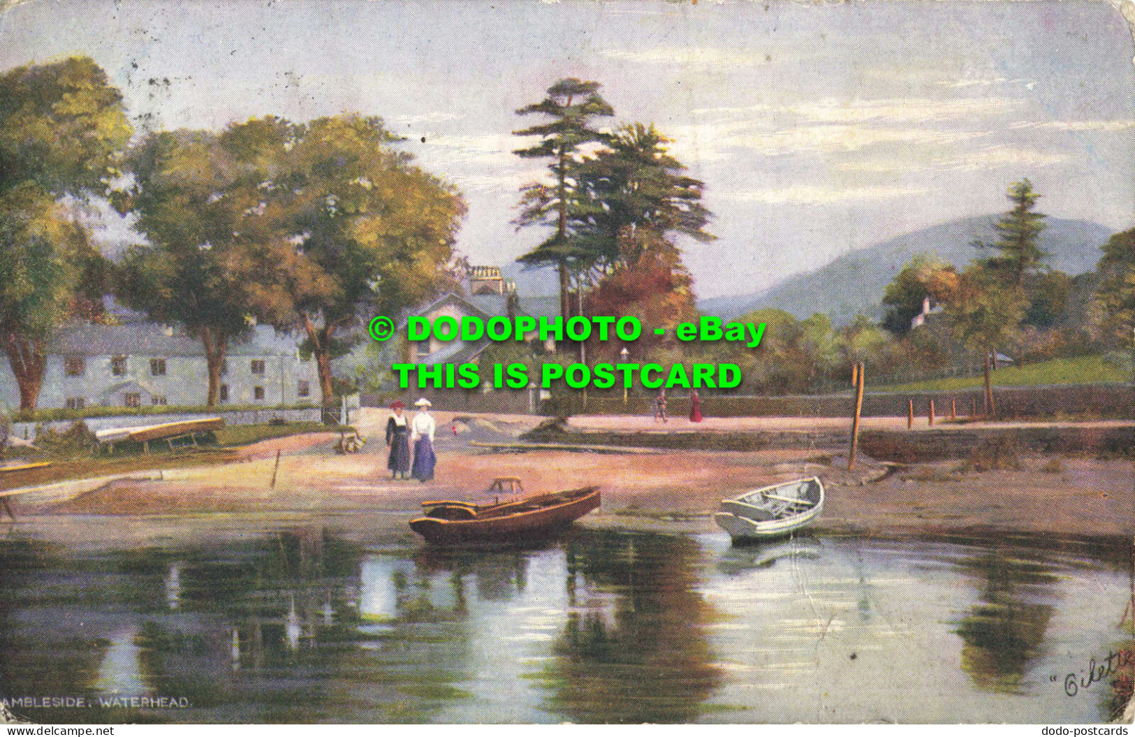 R559888 Waterhead. Ambleside. Wordsworth Country. Ambleside. Tuck. Oilette. 7326