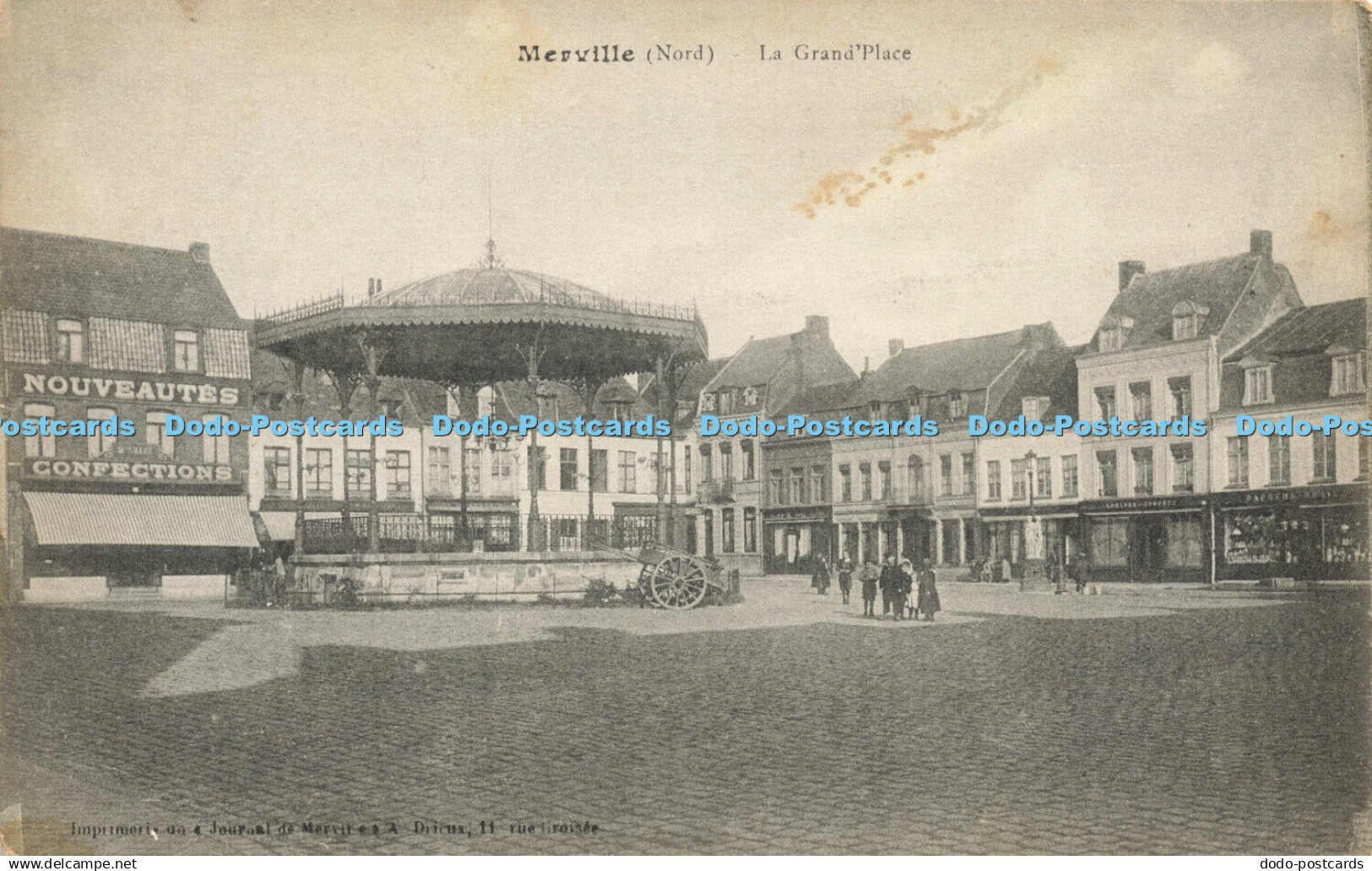 R587633 Merville Nord La Grand Place Journal de Merville