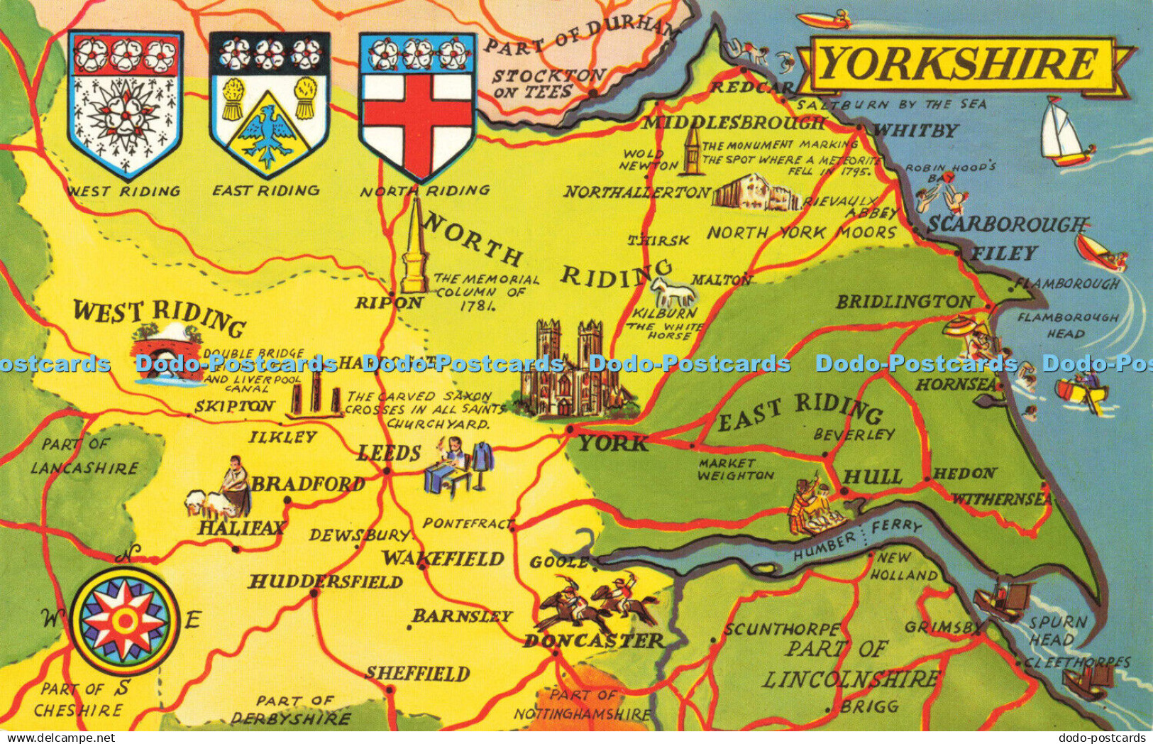 R588045 Yorkshire Map