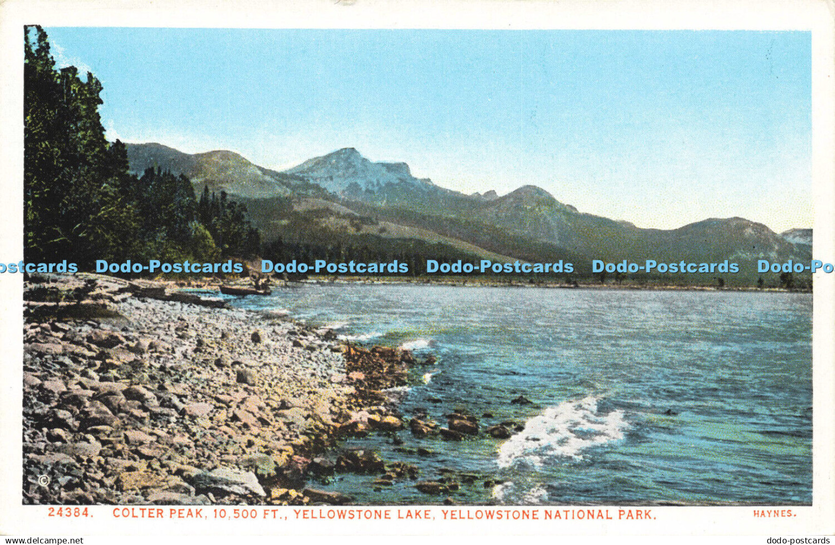 R589383 24384 Colter Peak Yellowstone Lake Yellowstone National Park Haynes Hayn