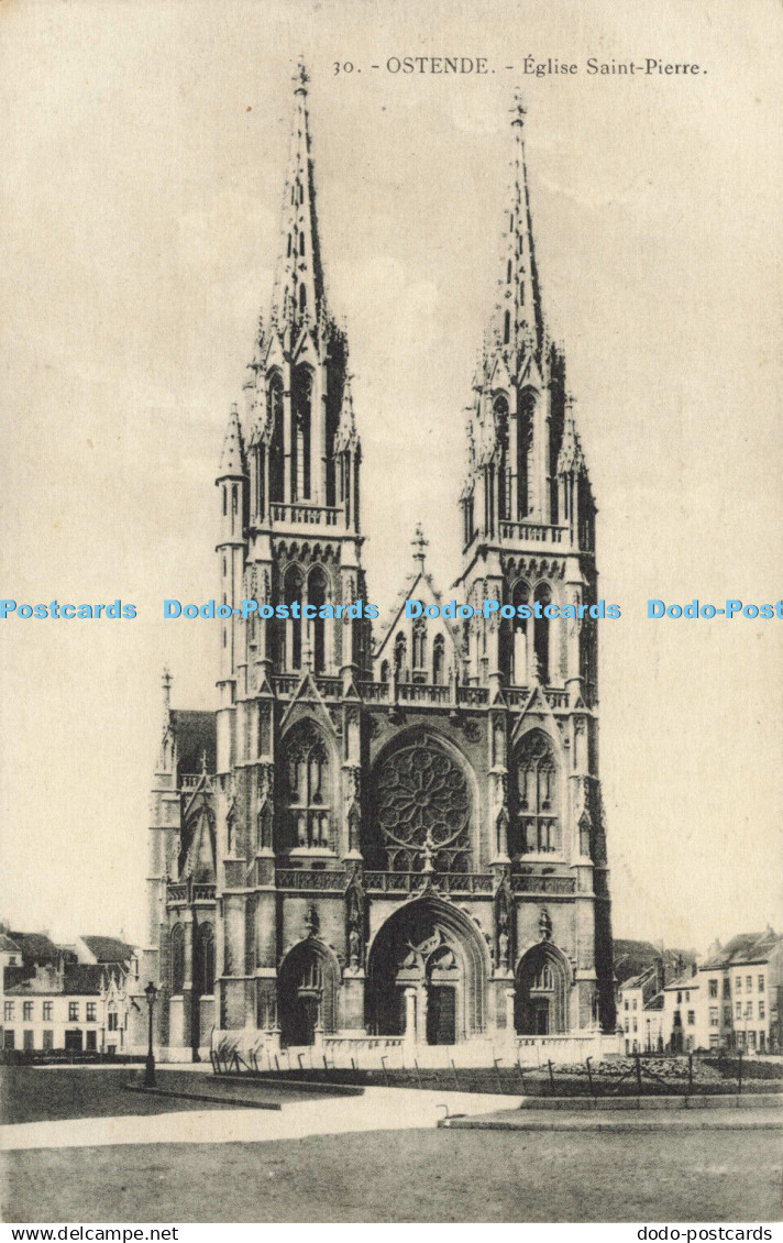 R590576 Ostende Eglise Saint Pierre F Walschaerts