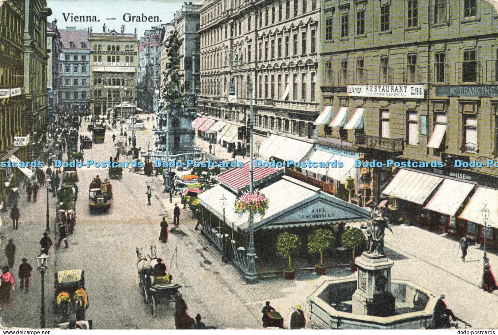 R594478 Vienna Graben 1908