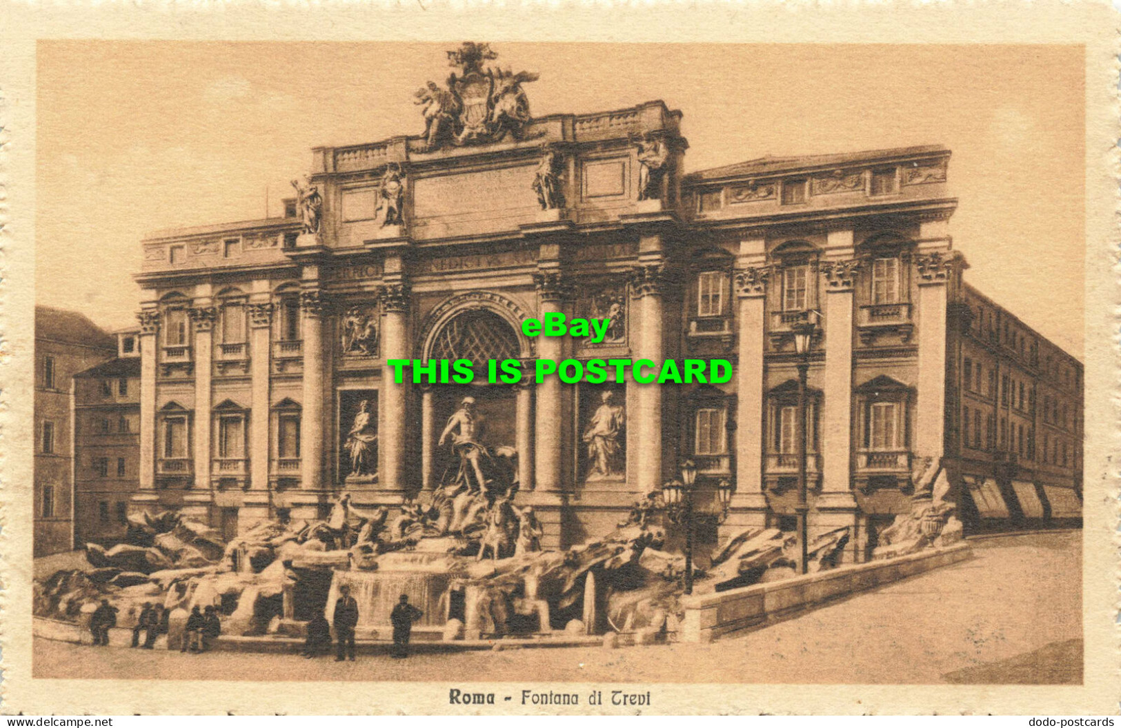 R595689 Roma. Fontana di Trevi. 3586. E. V. R