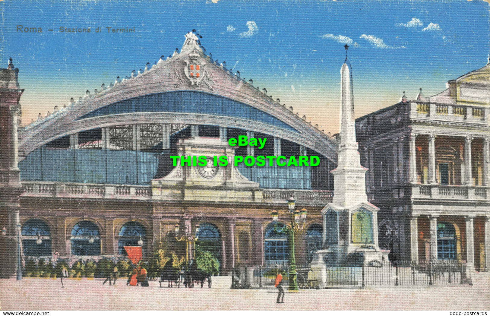 R599585 Roma. Stazione di Termini. E. V. R