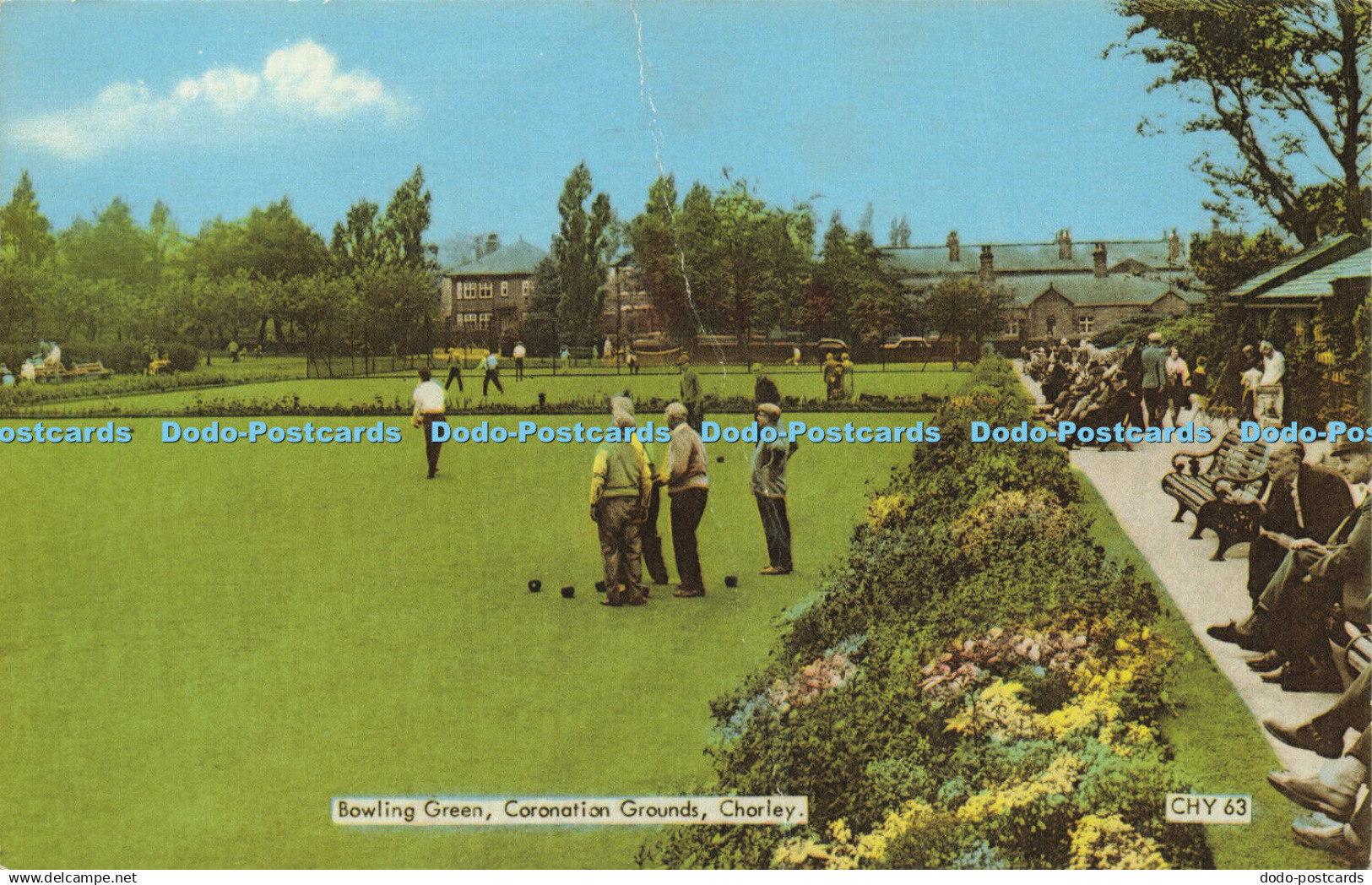 R600437 Chorley Coronation Grounds Bowling Green F Frith 1974