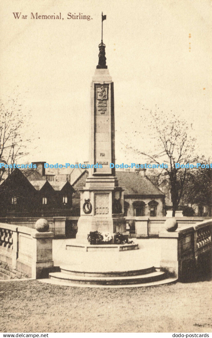 R604702 Stirling War Memorial A Sutherland