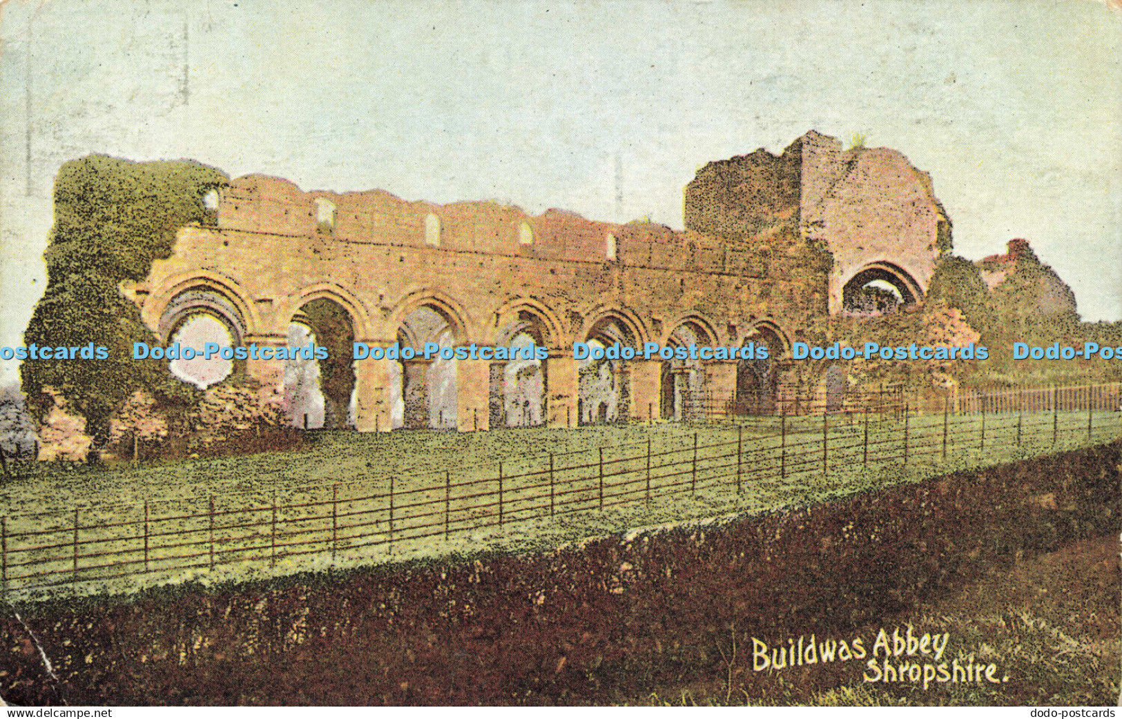 R614993 Buildwas Abbey Shropshire 1905