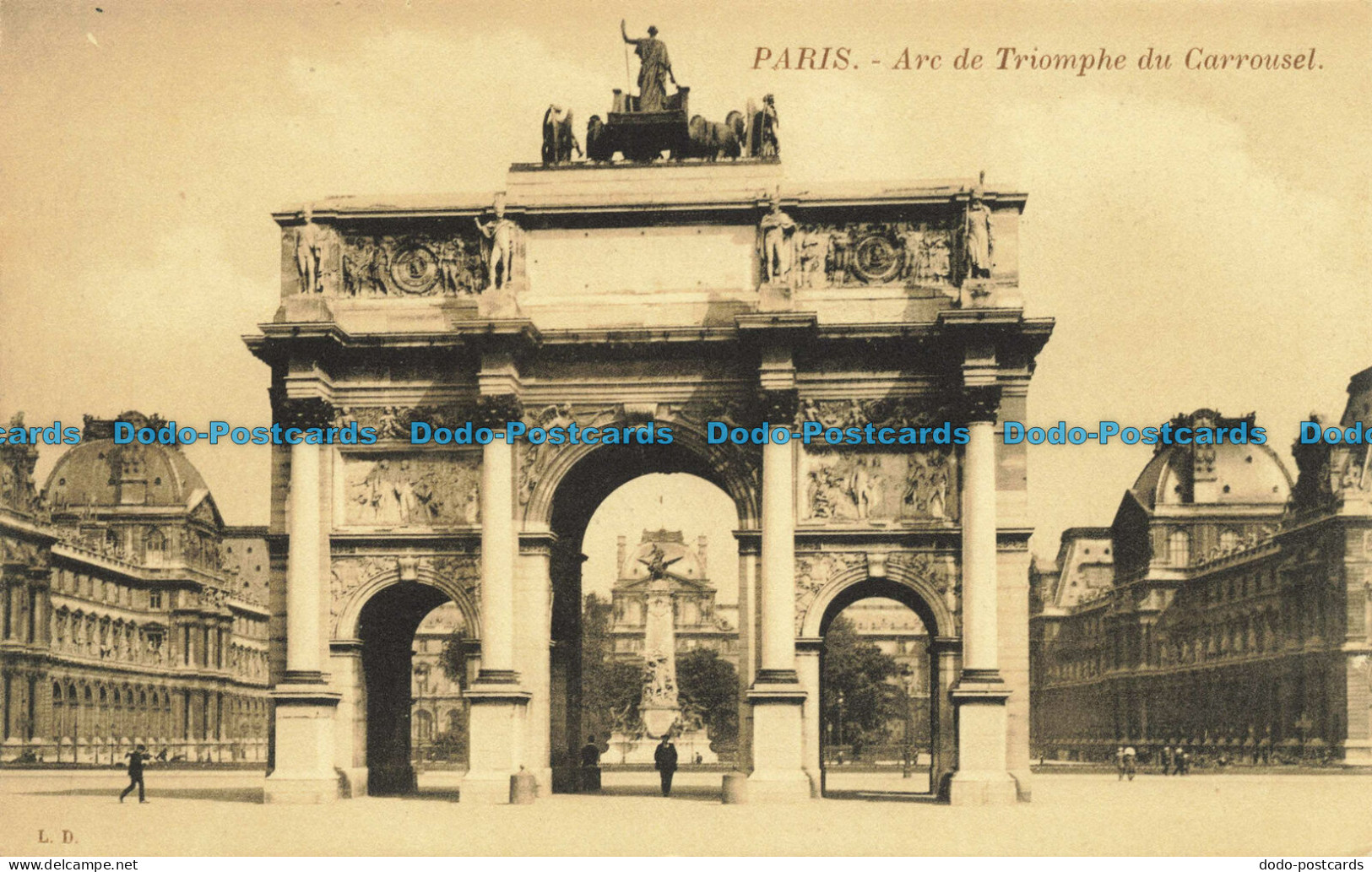 R629146 Paris. Arc de Triomphe du Carrousel