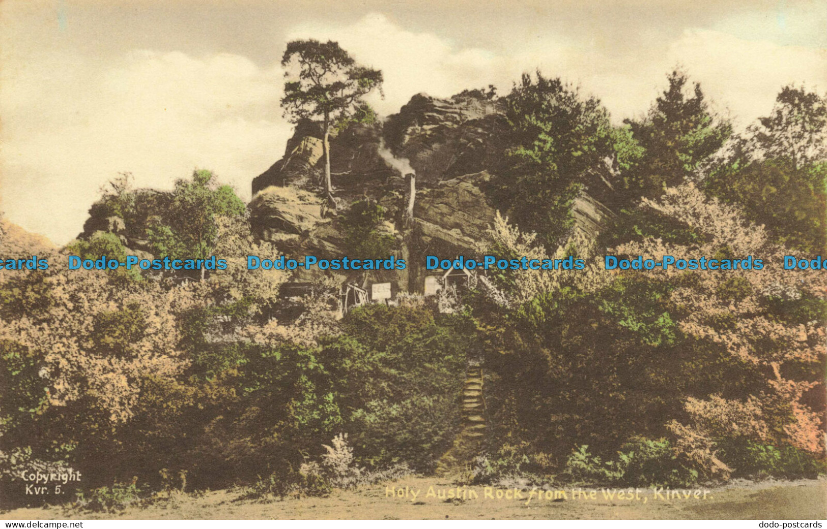 R629263 Kinver. Holy Austin Rock From the West. Lilywhite