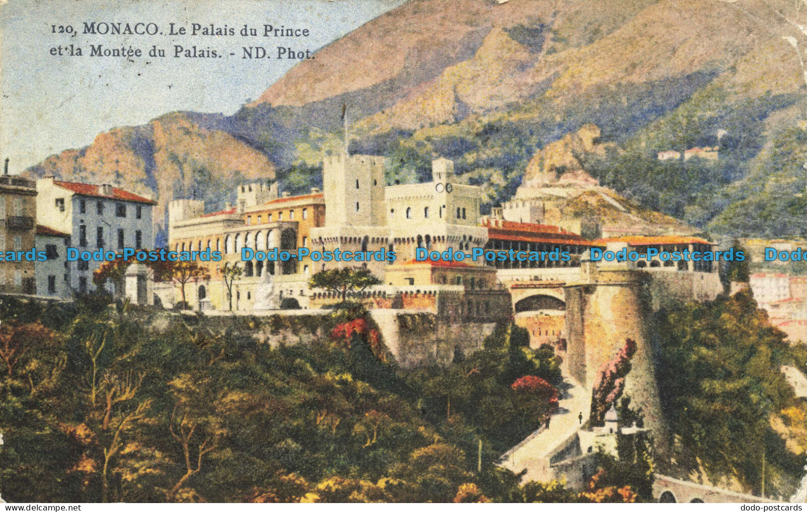 R629277 Monaco. Le Palais du Prince et la Montee du Palais. A. Sauvaigo. ND. Pho