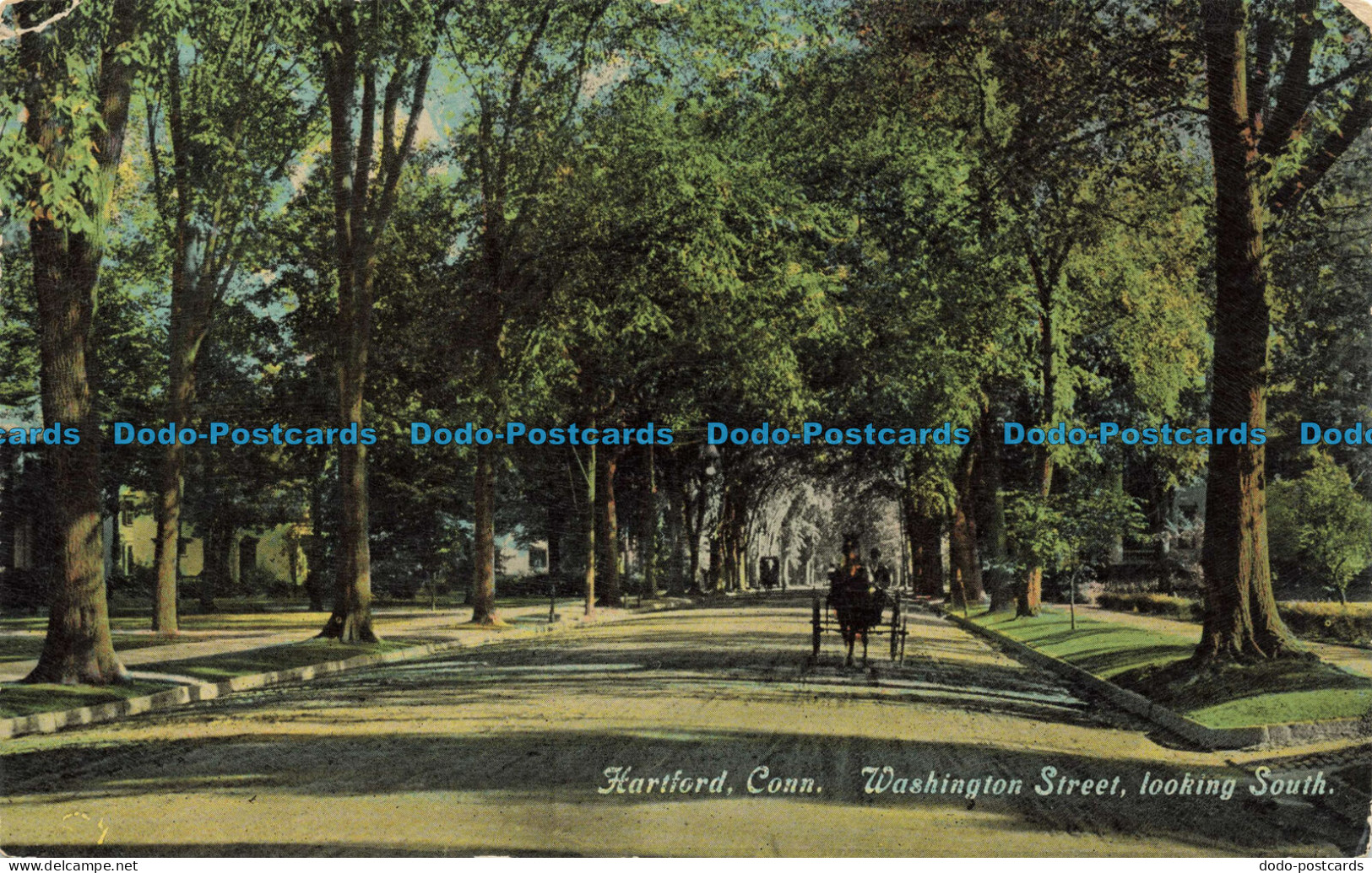 R632684 Hartford. Conn. Washington Street. Looking South. The Hugh C. Leighton