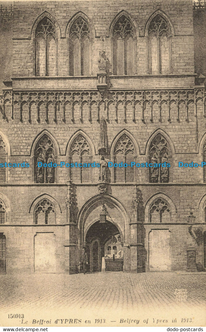 R634562 Le Beffroi d Ypres. Antony