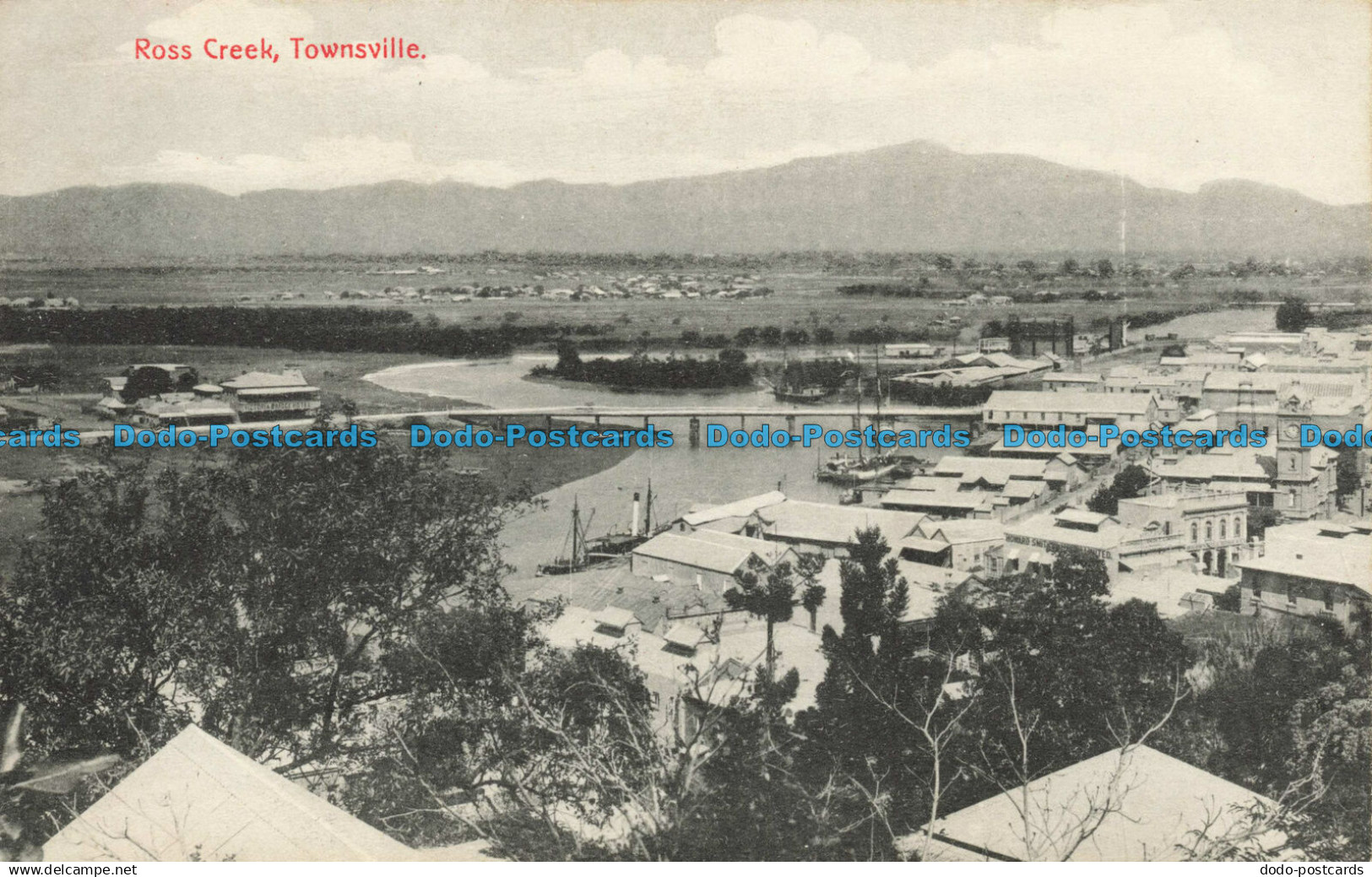 R638593 Townsville. Ross Creek. George Cripps. W. J. Laurie