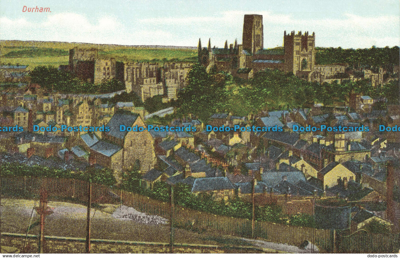 R639484 Durham. Postcard