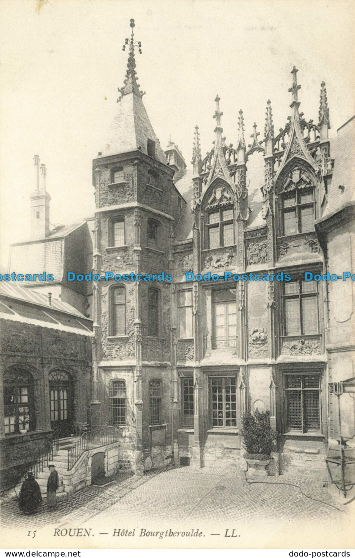 R643958 Rouen. Hotel Bourgtheroulde. LL. 15. L Imprimerie Nouvelle