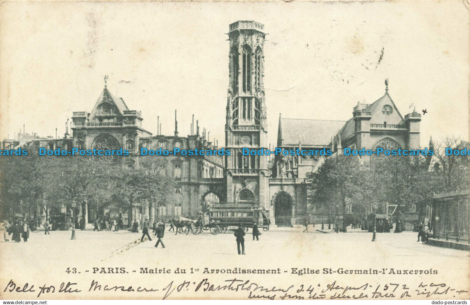 R645685 Paris. Mairie du I er Arrondissement. Eglise St. Germain l Auxerrois. 19