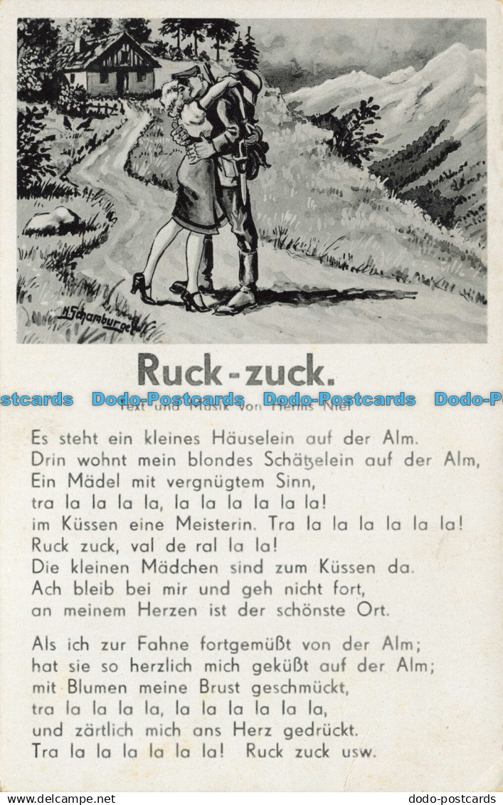 R655712 Ruck Zuck. Text und Musik von Herms Niel. Joh. Bottger