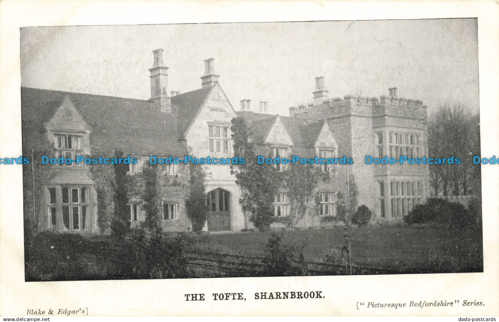 R657691 Sharnbrook. The Tofte. Picturesque Bedfordshire Series. Blake and Edgar