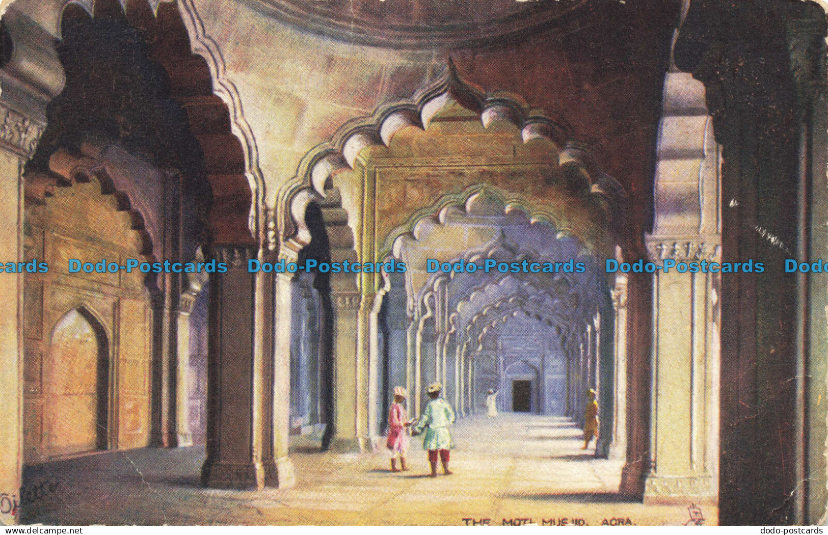 R661833 Agra. The Wide Wide World. Tuck. Oilette. Series. Agra. 7237