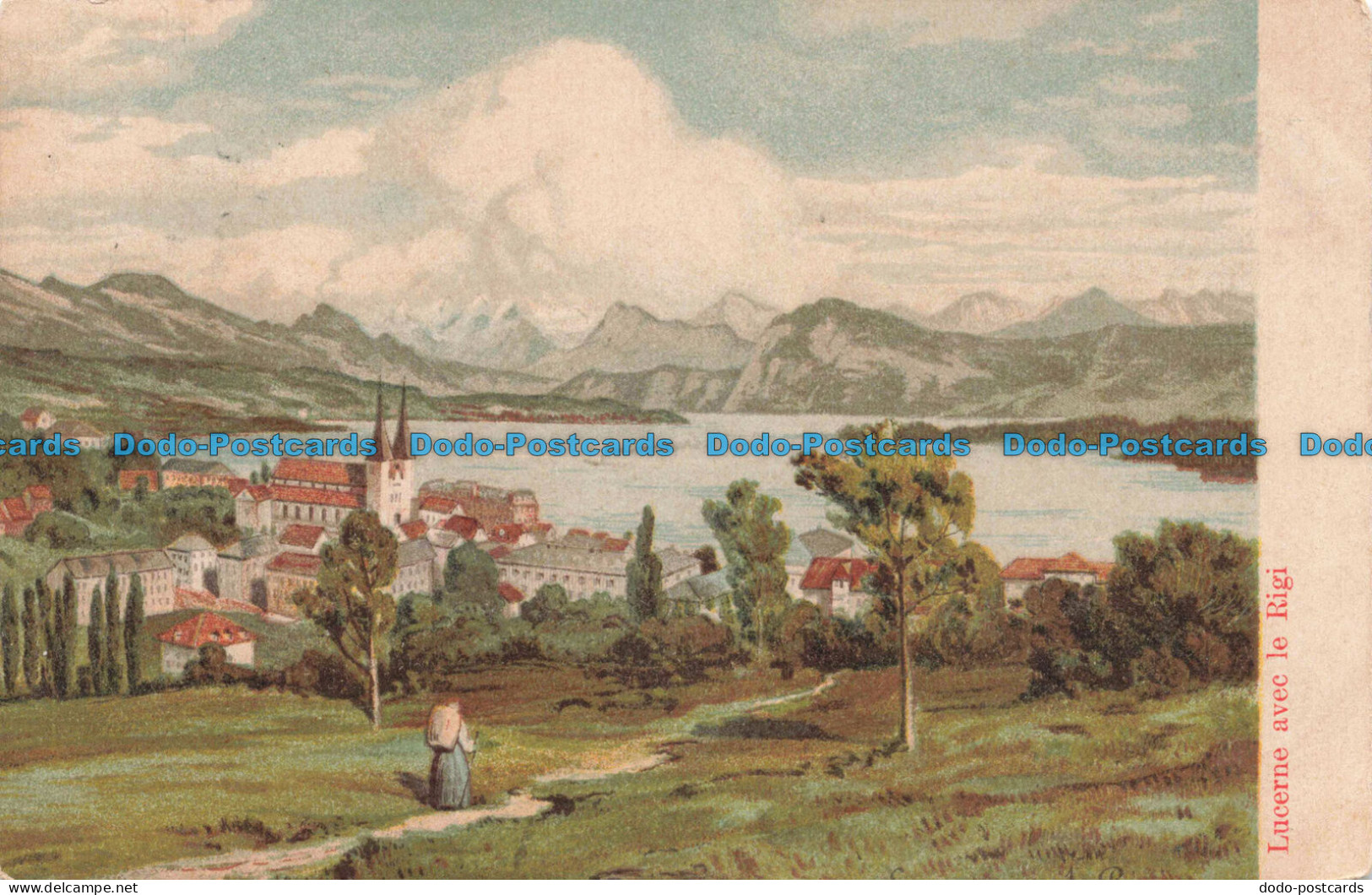 R674224 Lucerne avec le Rigi. 1903