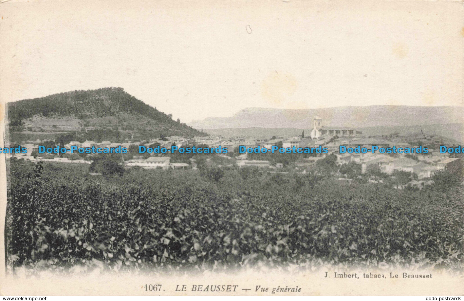 R674315 Le Beausset. Vue Generale. J. Imbert. E. Le Deley. 1918