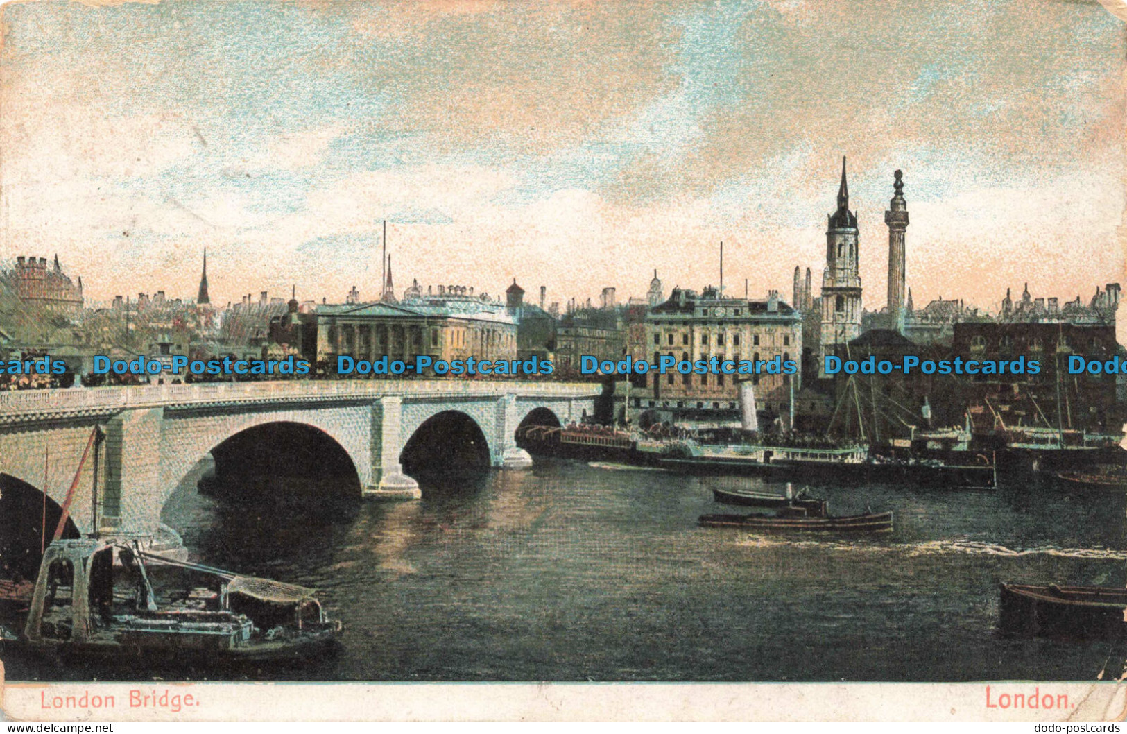 R675261 London. London Bridge. 1906