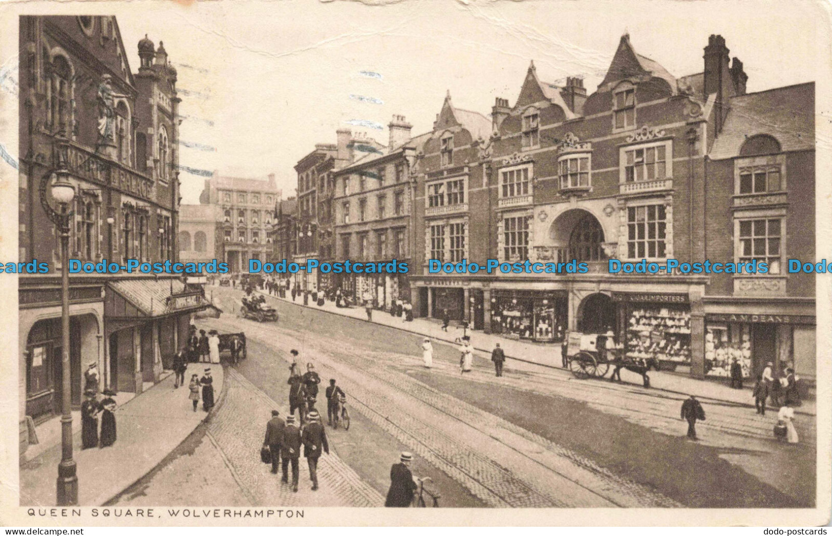 R679471 Wolverhampton. Queen Square. 1921