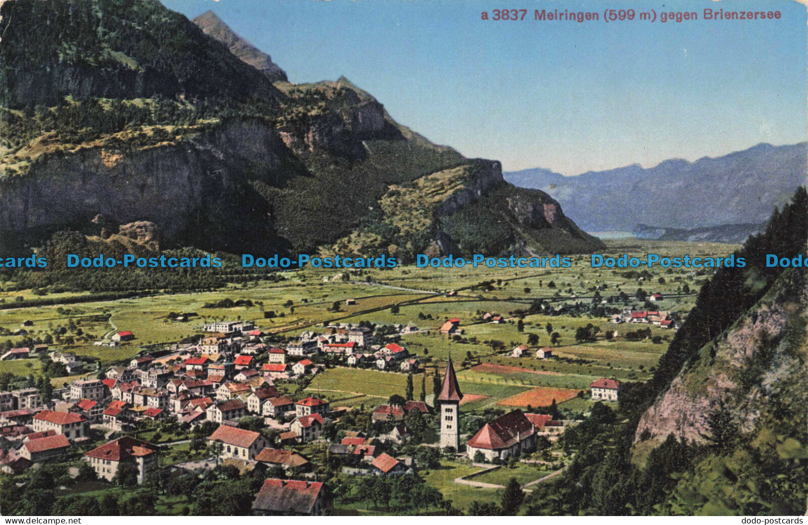 R679538 Meiringen gegen Brienzersee. Photoglob