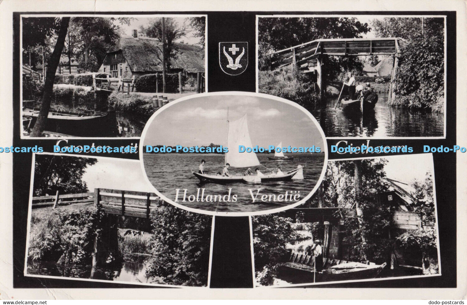 R699304 Groeten Uit Giethoorn. Hollands Venetie. L. U. S. Van Leers. Multi View