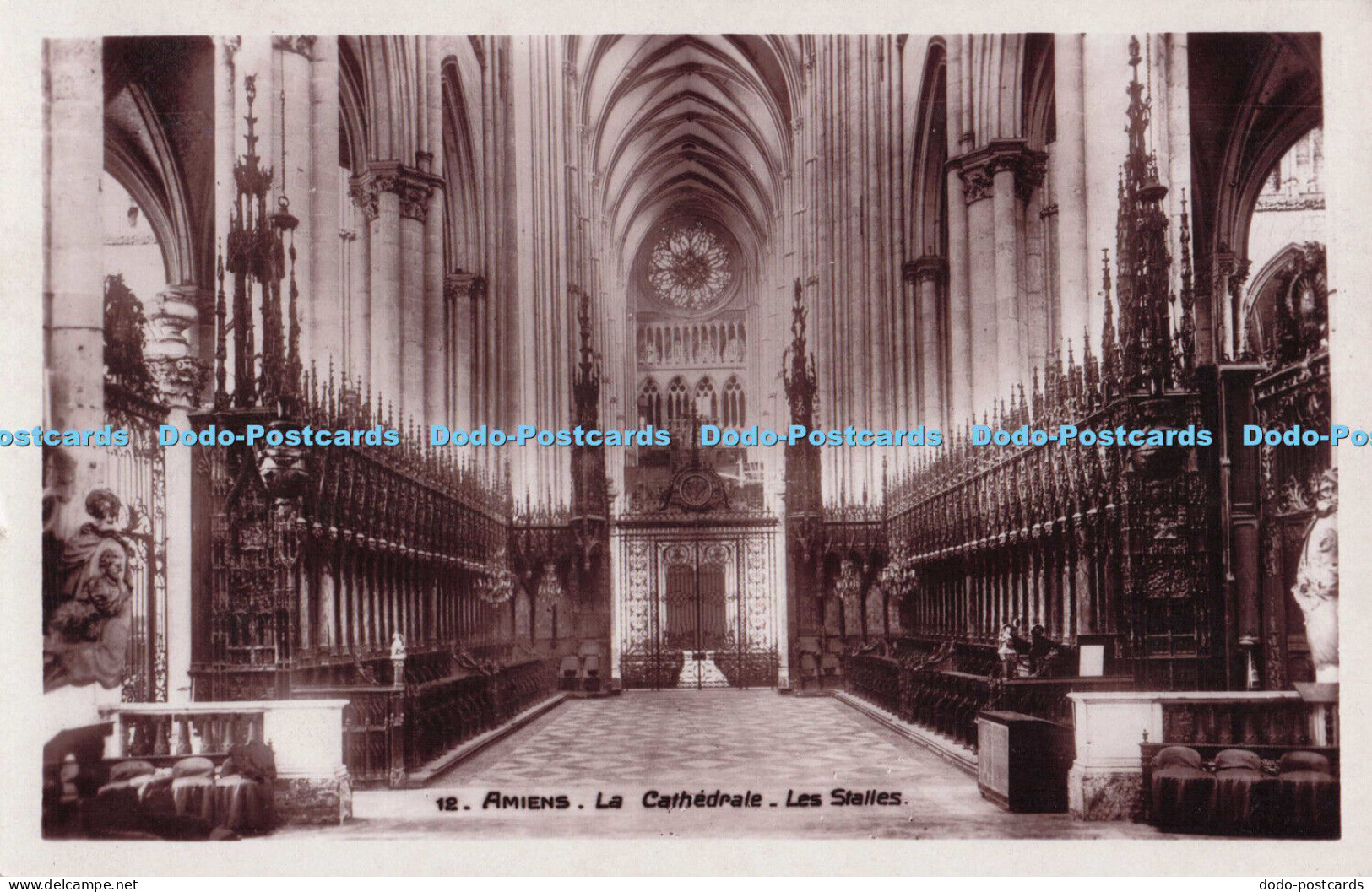 R699723 Amiens. La Cathedrale. Les Stalles. Veron. Lelong