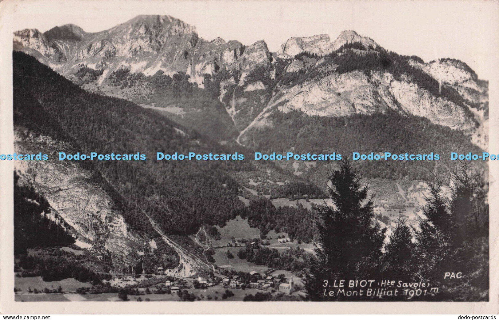 R702788 Le Biot. Le Mont Billiat. Pac. Brunaud