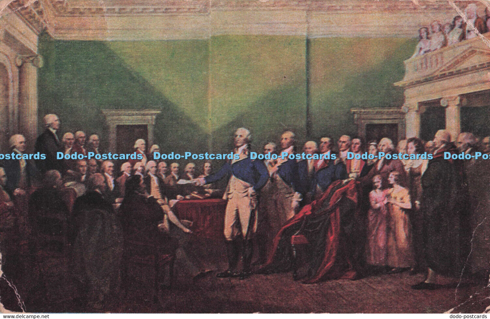 R704164 Resignation Of General Washington. Annapolis. B. S. Reynolds. 1909