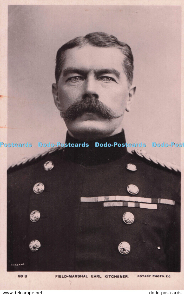 R714121 Field Marshal Earl Kitchener. Rotary Photographic Series. RP