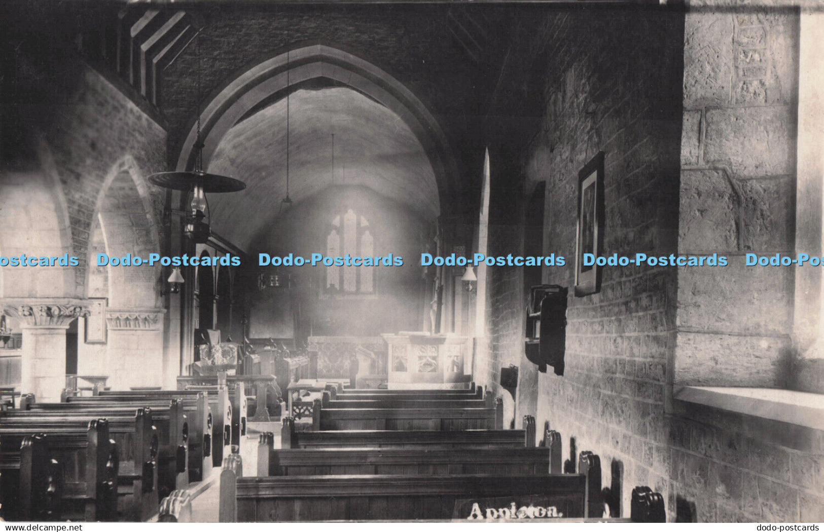 R720218 Norfolk Appleton Church Interior Postcard