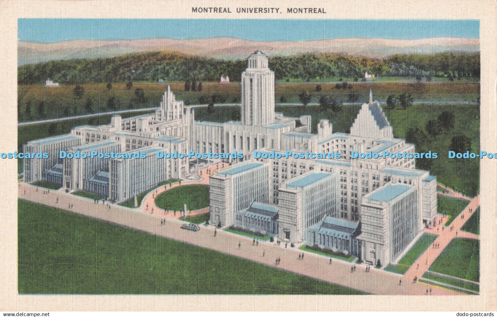 R720855 Montreal Montreal University Canada Postcard