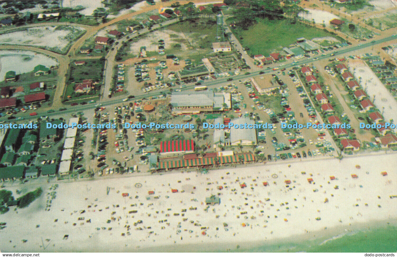 R726780 Florida Aerial View Long Beach Resort Panama City Beach Lusterchrome Tic