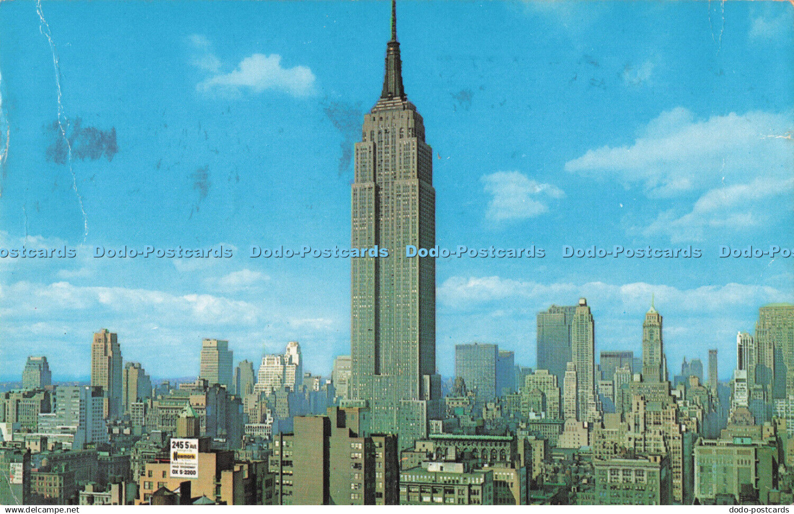 R726787 New York N Y Empire State Building Acacia Card