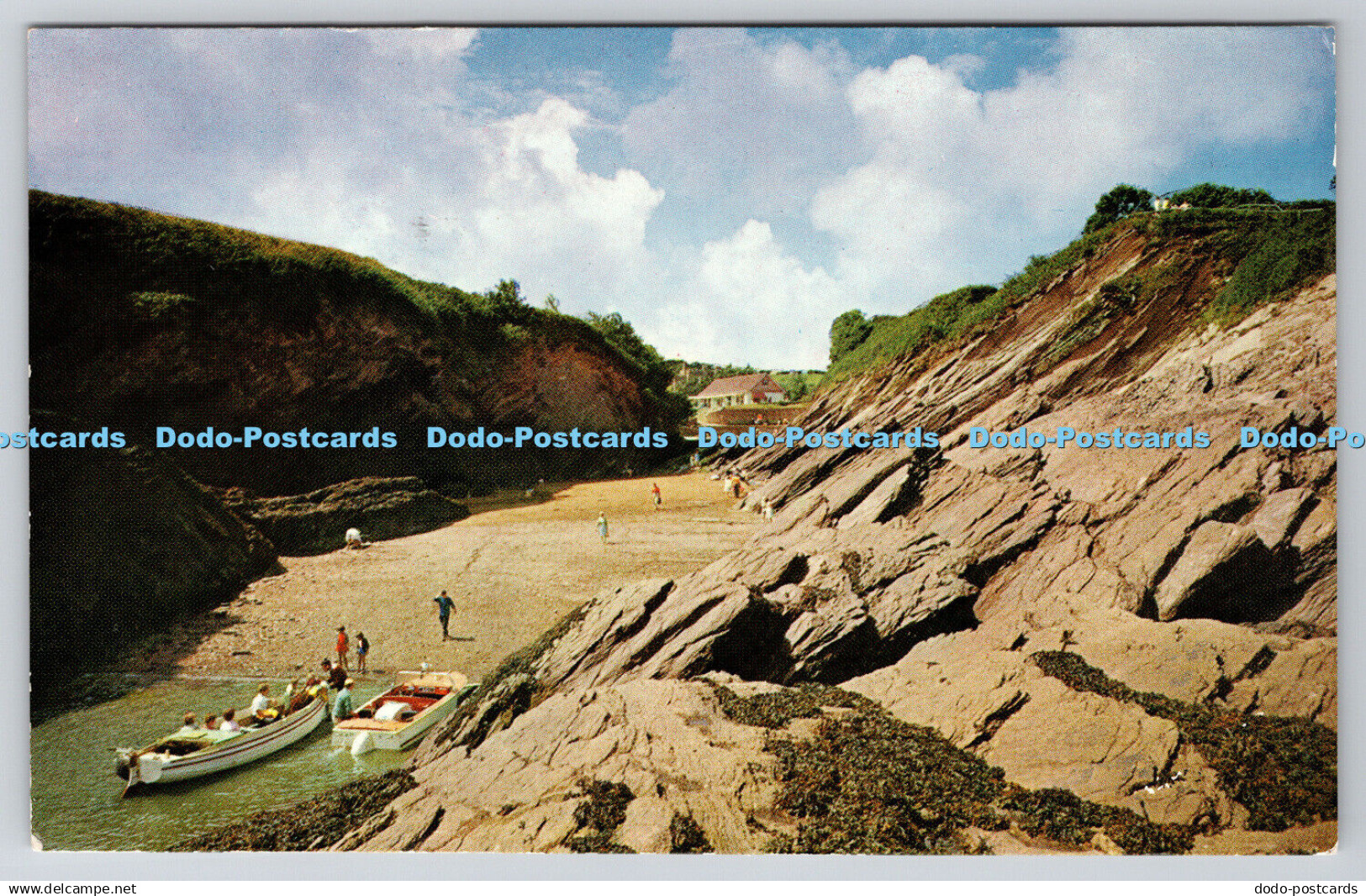 R740747 Devon Watermouth Briery Beach J Woolverton Lilywhite PM Ilfracombe Devon