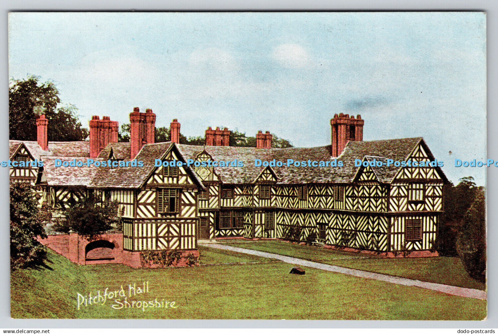 R757007 Shropshire Pitchford Hall Postcard