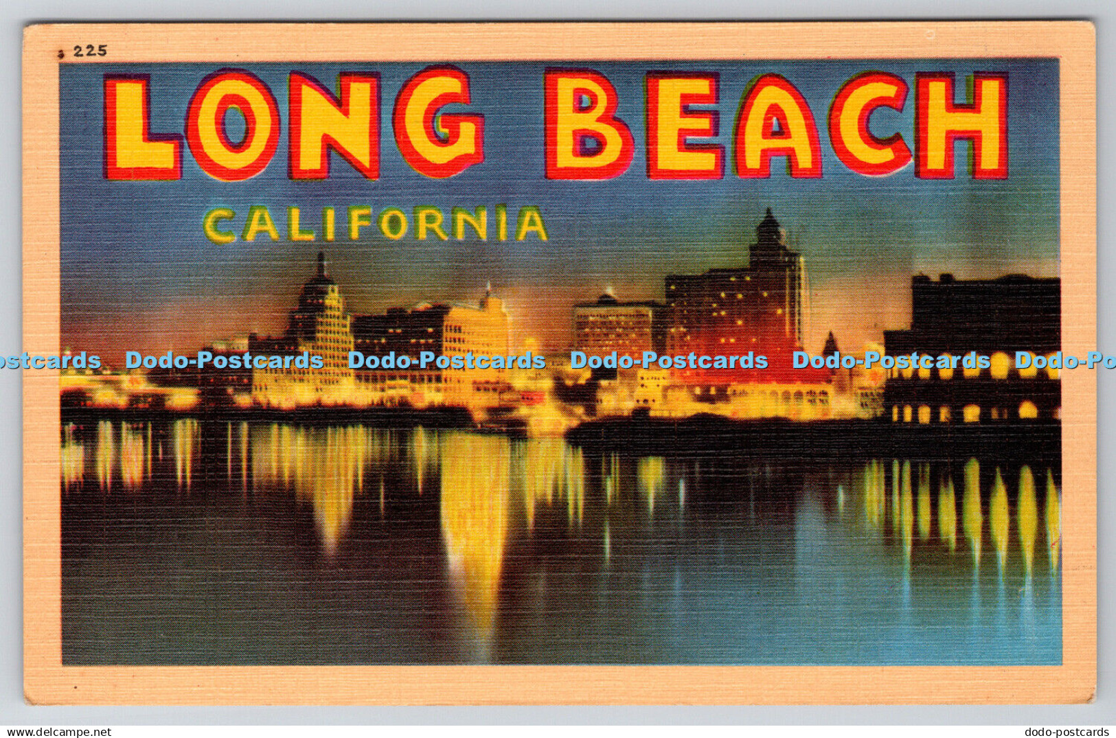 R763492 California Long Beach Longshaw Card