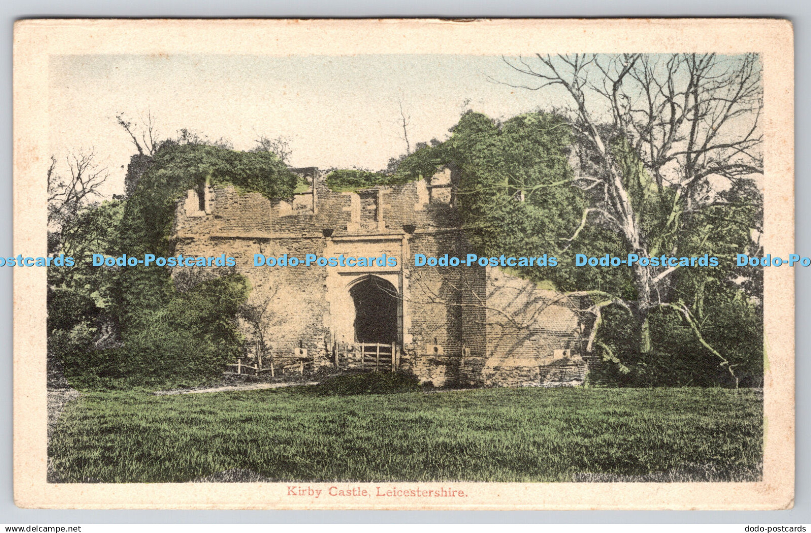 R772773 Leicestershire Kirby Castle Postcard