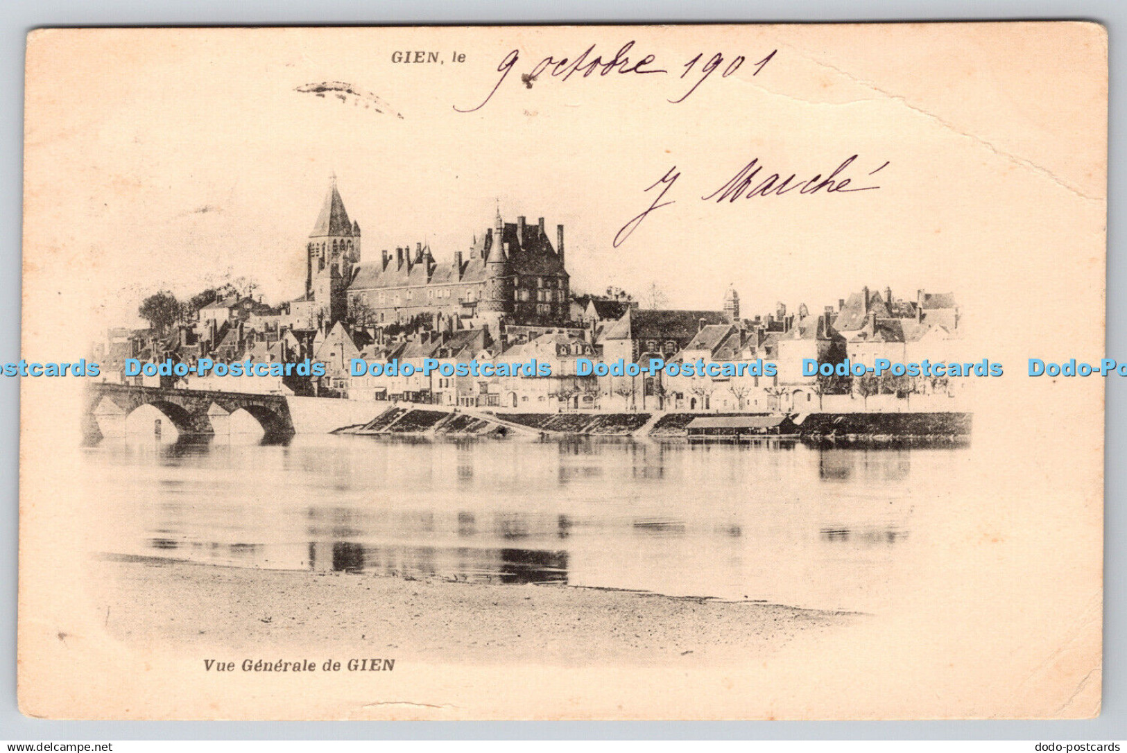 R774151 Gien Vue Generale de Gien 1901