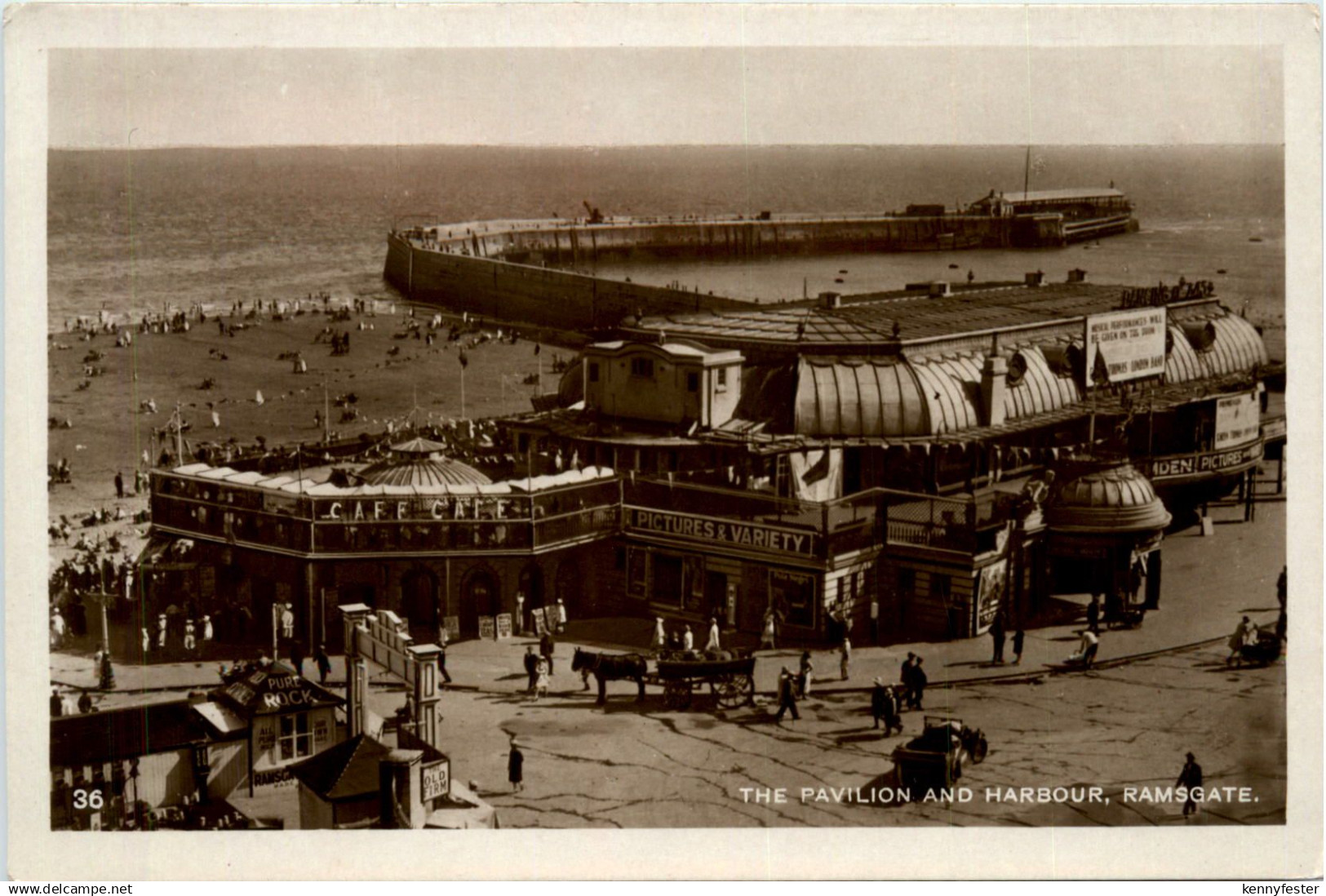 Ramsgate - The Pavilion and Harbour